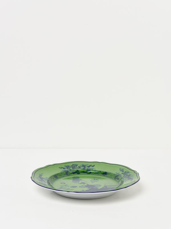 Oriente Italiano Flat dessert plate_MALACHITE